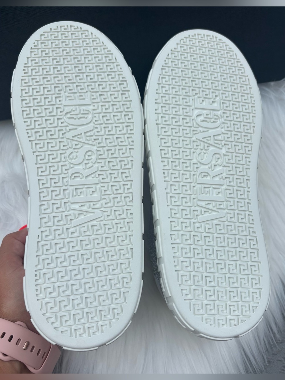 Versace Rhinestone Sneakers - Picture 5 of 5